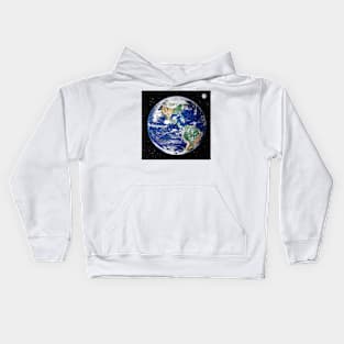 Earth from space, satellite image (C001/1764) Kids Hoodie